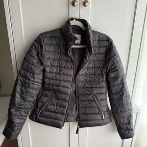 Zara green puffer jacket size medium